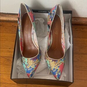 Boutique 9 Vibrant Floral Heels